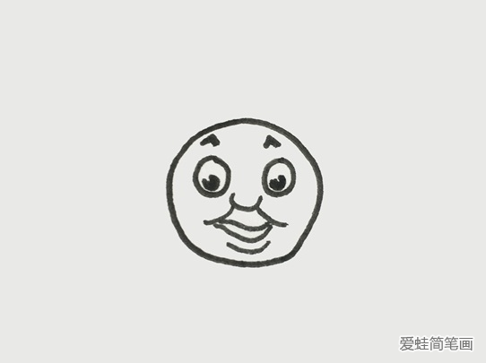 托馬斯怎么畫最簡單
