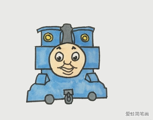 托馬斯怎么畫最簡單