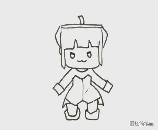 幻音簡(jiǎn)筆畫步驟