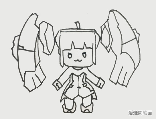 幻音簡(jiǎn)筆畫步驟