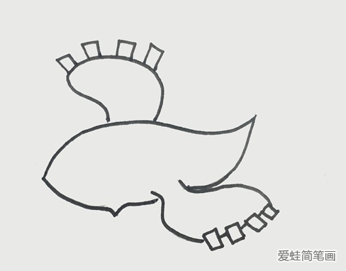 寶可夢蓋歐卡簡筆畫步驟