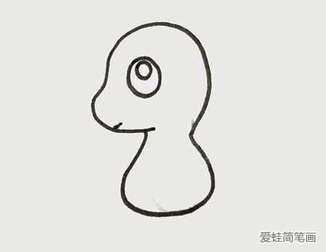 火龍簡筆畫步驟