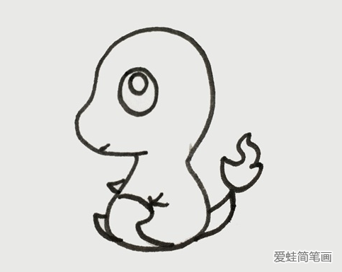 火龍簡筆畫步驟