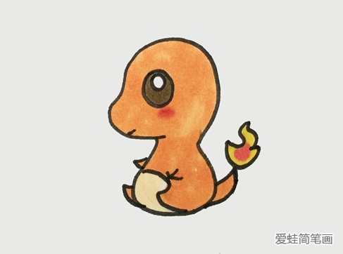 火龍簡筆畫步驟