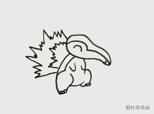 火球鼠怎么畫 火球鼠簡筆畫步驟