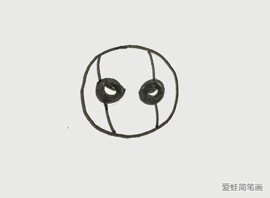 死侍全身簡筆畫怎么畫