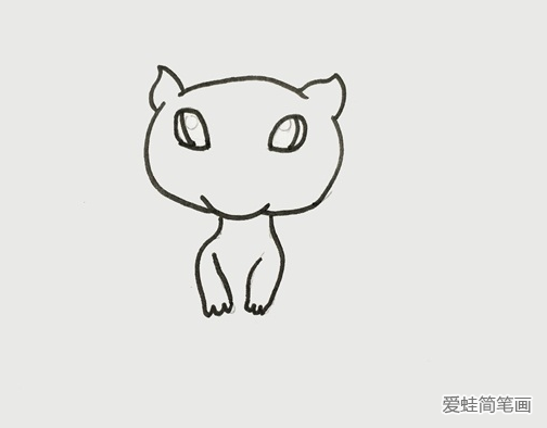 寶可夢的夢幻簡筆畫
