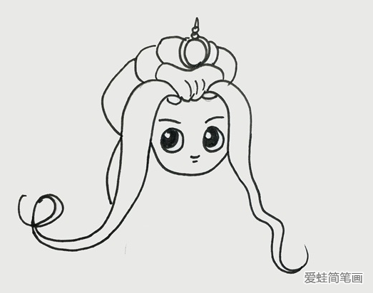 葉羅麗仙子茉莉簡筆畫