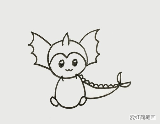神奇寶貝簡筆畫步驟