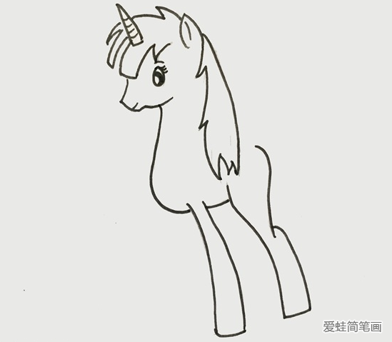 宇宙公主的馬怎么畫