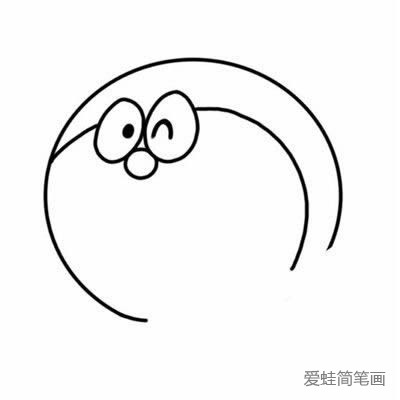 哆啦A夢簡筆畫