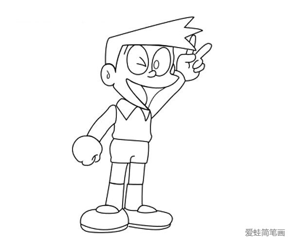 小夫簡筆畫步驟