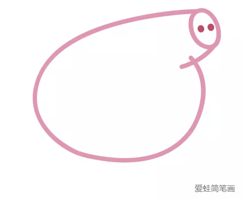 小豬佩奇豬爸爸簡筆畫教程 小豬佩奇豬爸爸簡筆畫教程