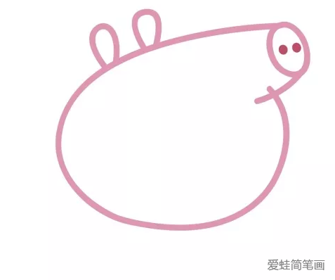 小豬佩奇豬爸爸簡筆畫教程 小豬佩奇豬爸爸簡筆畫教程