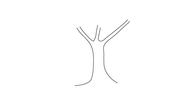 四步學(xué)會(huì)畫(huà)一顆簡(jiǎn)單的大樹(shù)