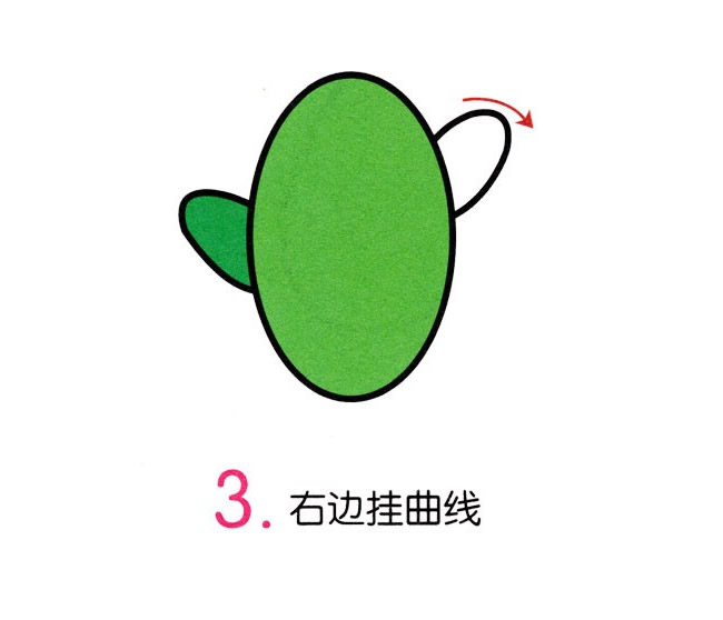 滿身是刺的仙人掌簡筆畫