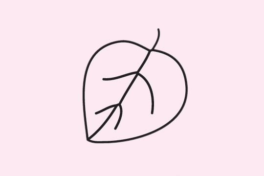 關(guān)于樹葉的簡(jiǎn)筆畫