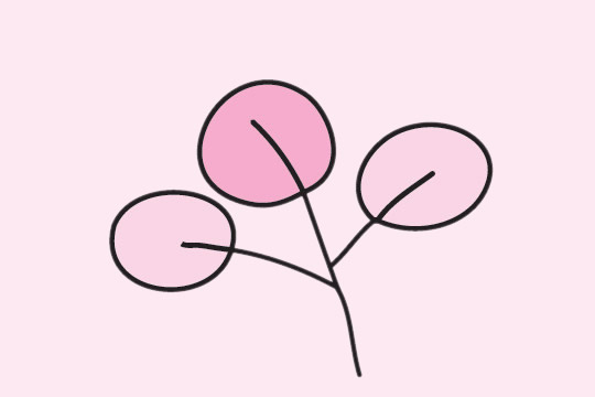 關(guān)于樹葉的簡(jiǎn)筆畫
