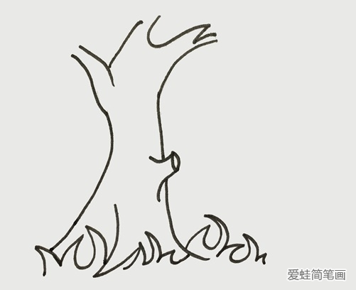 大樹怎么畫簡單又好看