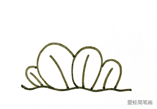 狗尾巴草怎么畫