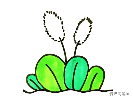 狗尾巴草怎么畫