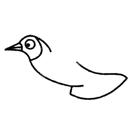 三步教你畫(huà)出簡(jiǎn)單的海鷗