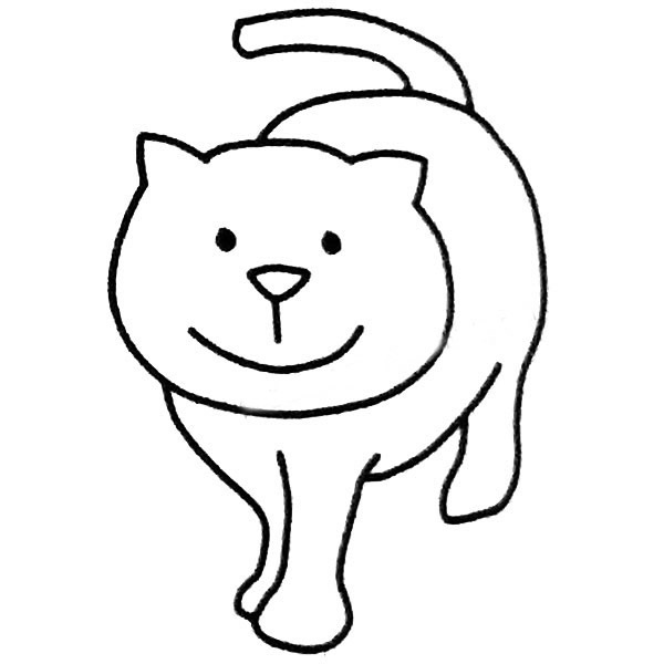 10款小貓咪簡筆畫大全