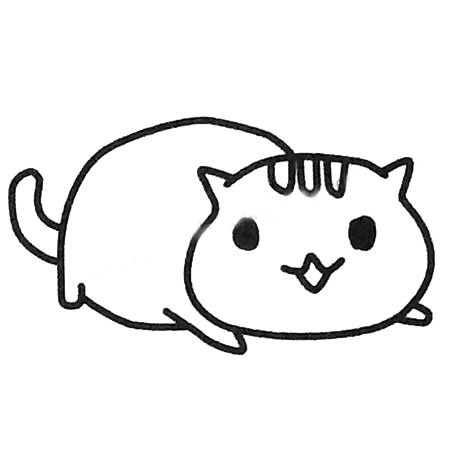 10款小貓咪簡筆畫大全