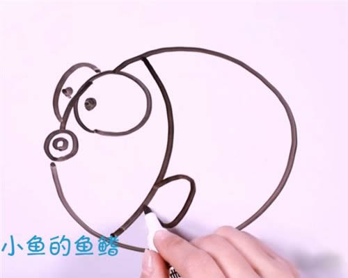 手把手教你畫簡單的金魚