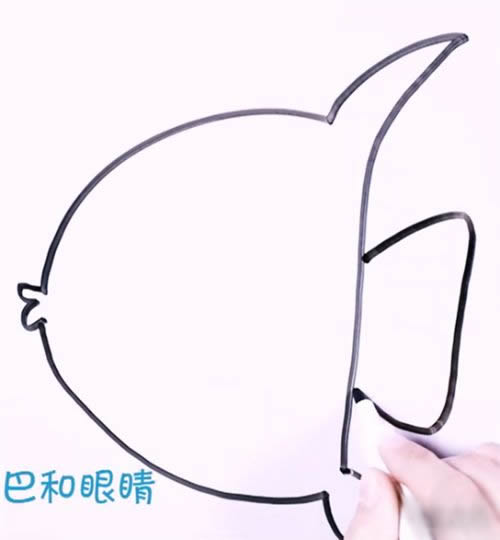 手把手教你畫簡單的熱帶魚