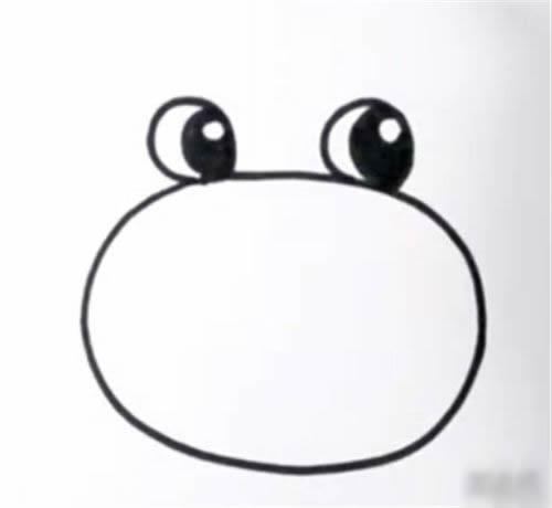 開心的卡通螃蟹簡筆畫教程