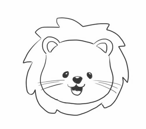 簡單可愛的小獅子怎么畫 簡單可愛的小獅子怎么畫