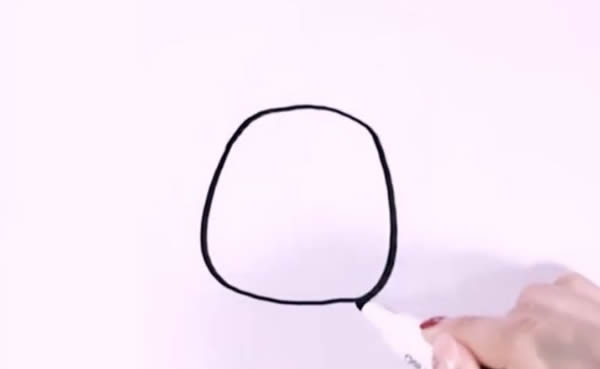 可愛的斑點狗簡筆畫教程