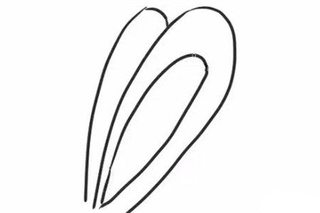 簡單幾筆就會(huì)的小兔子簡筆畫