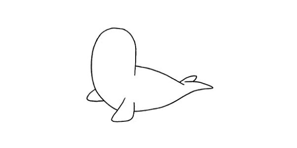 簡單的海豹怎么畫