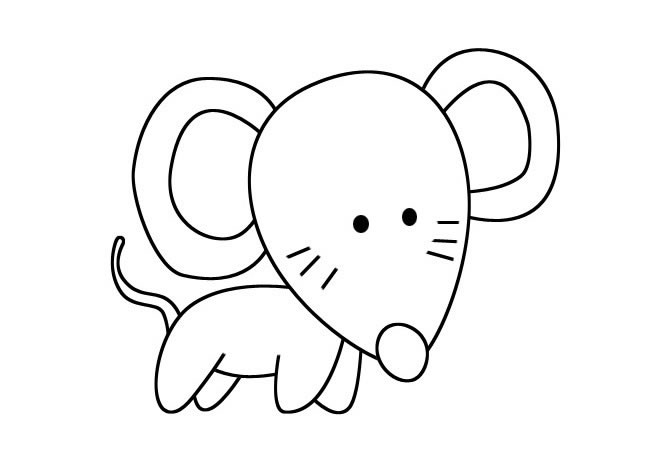 卡通老鼠簡(jiǎn)筆畫怎么畫 卡通老鼠簡(jiǎn)筆畫怎么畫