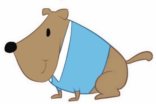 卡通的小狗怎么畫