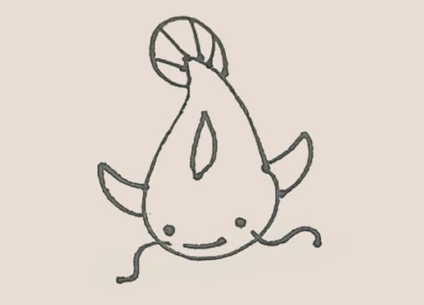 鯰魚簡筆畫教程