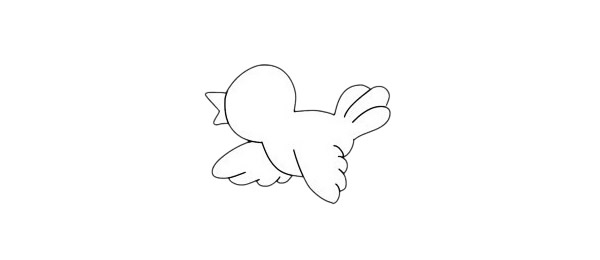 一步步教你畫簡單的黃鸝鳥