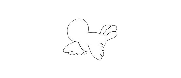 一步步教你畫簡單的黃鸝鳥