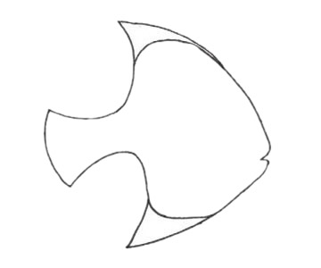 黃鰭鯧簡筆畫步驟教程