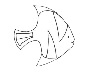 黃鰭鯧簡筆畫步驟教程