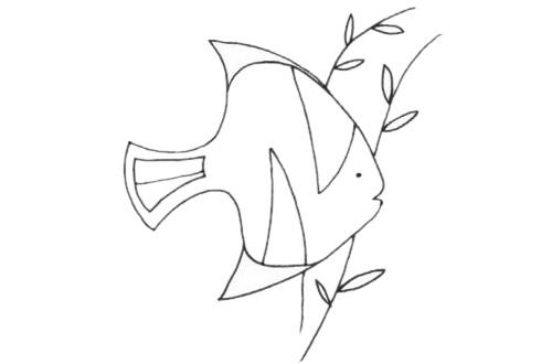 黃鰭鯧簡筆畫步驟教程