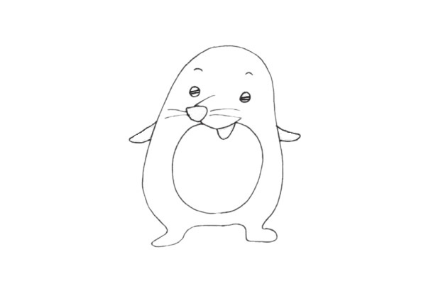 鼴鼠簡(jiǎn)筆畫步驟教程