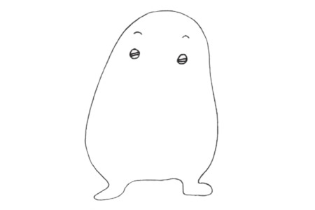 鼴鼠簡(jiǎn)筆畫步驟教程