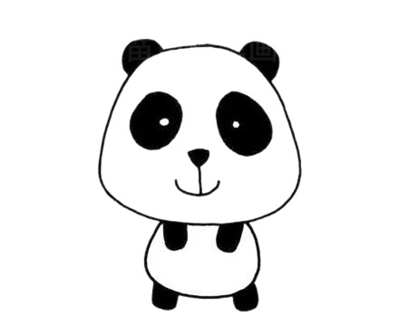 關(guān)于大熊貓的簡筆畫