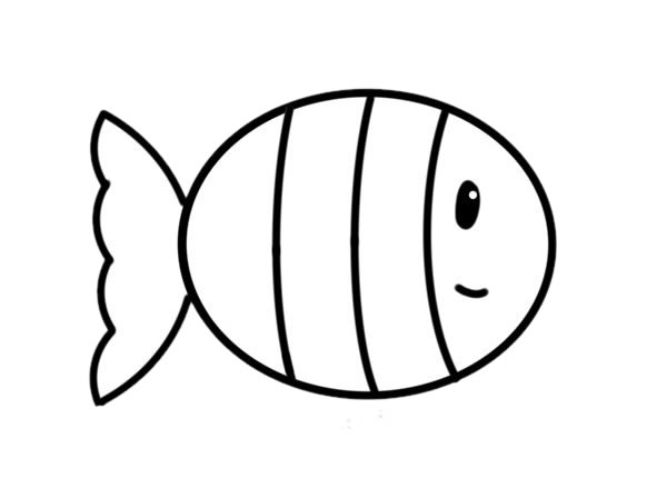 簡單的小丑魚怎么畫