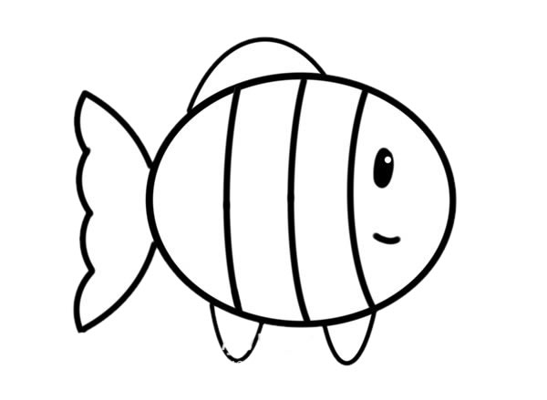 簡單的小丑魚怎么畫
