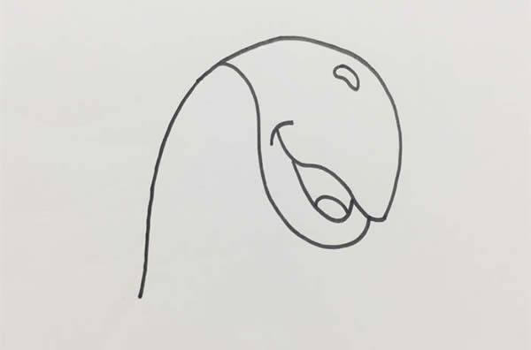 五顏六色的鸚鵡簡筆畫教程