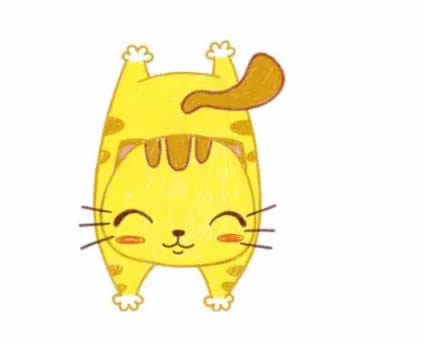 一步步教你畫可愛的小貓咪